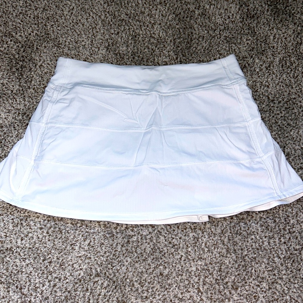 Lululemon White Tennis Skirt
